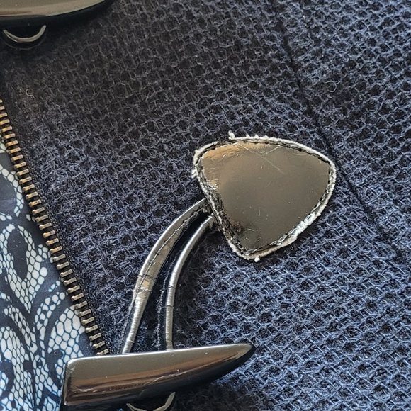 Guess Women's Wool Hooded Winter Peacoat - Picture 4 of 6